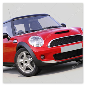 Auto in evidenza – compatta rossa